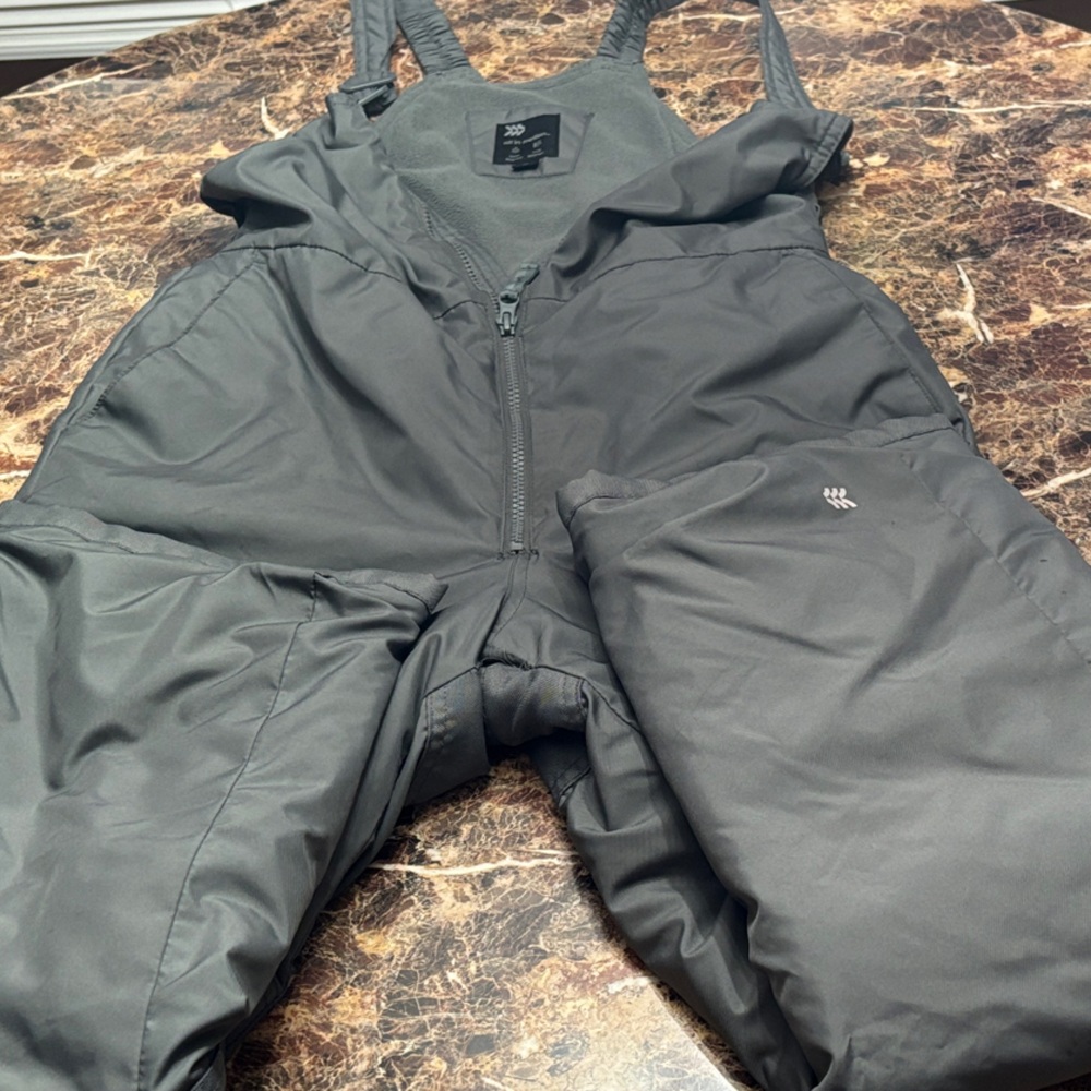 All in Motion Kids Snow Overalls - Gray